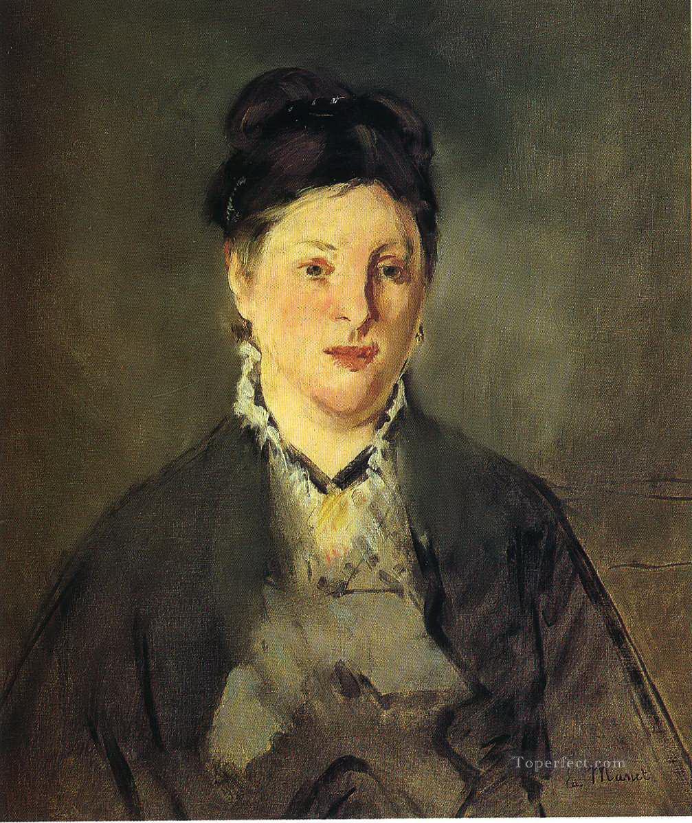 Portrait of Suzanne Manet Eduard Manet Oil Paintings